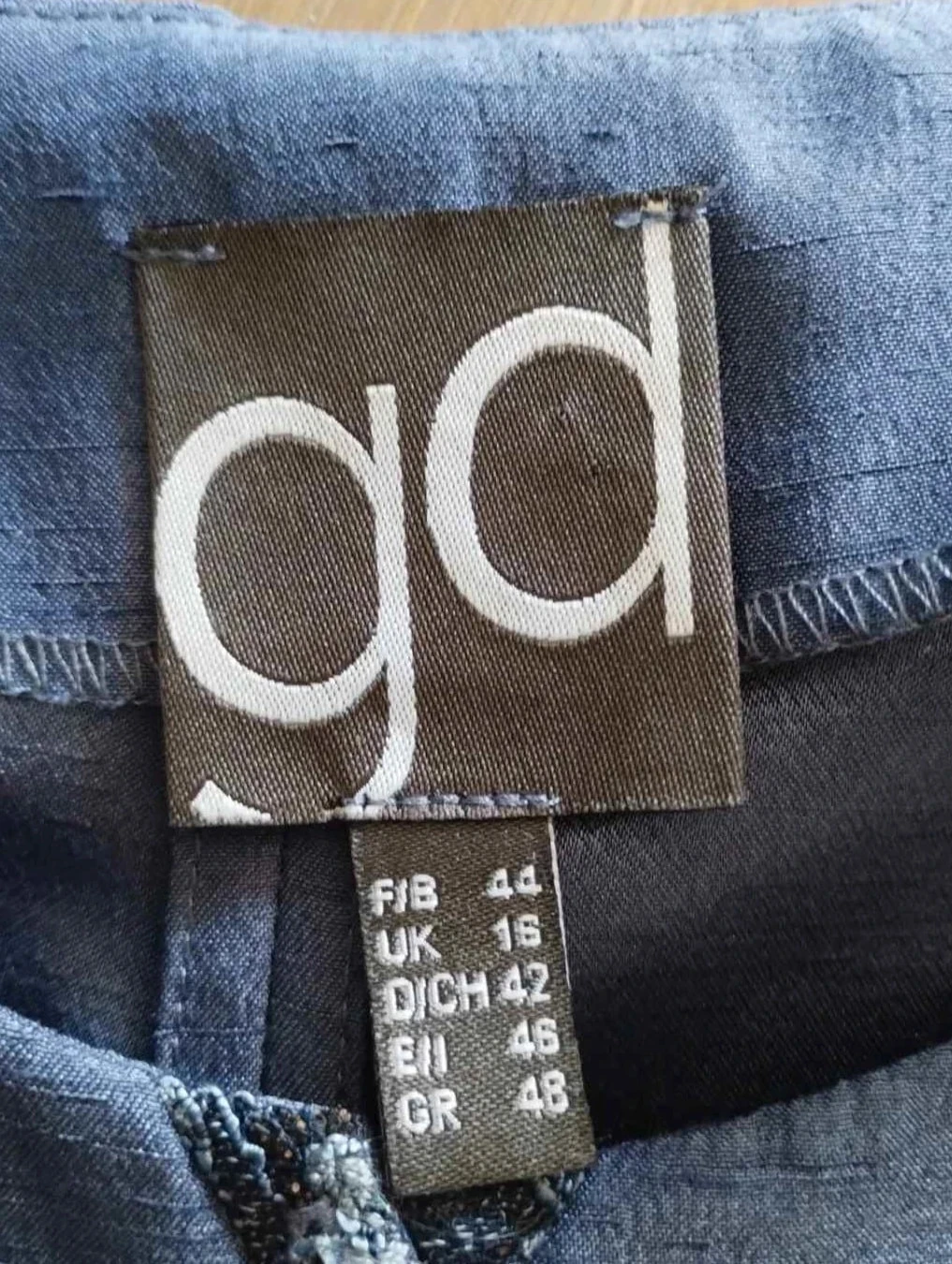 Veste azul/turquesa, gd, T44 – photo 11
